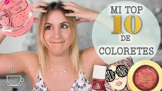 Mi Top 10 de coloretes - Mis blushes favoritos