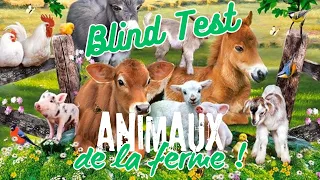 TOP 10 des ANIMAUX de la FERME (You've Heard & Don't Know The Name) [BLIND TEST] #100