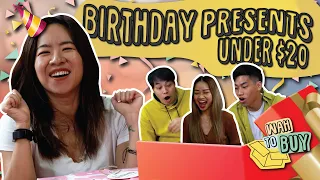 Birthday Gifts Under $20! | Wah To Buy EP2