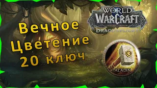 Гайд | Вечное Цветение 20 ключ | WoW: Dragonflight | Танк Паладин