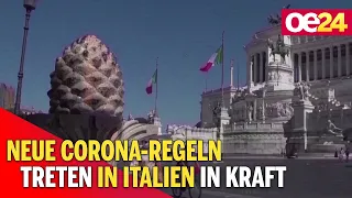 Neue Corona-Regeln treten in Italien in Kraft