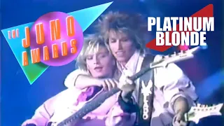 Platinum Blonde - Not In Love (Live At The Juno Awards 1984)