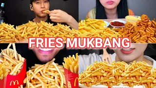 Crunchiest French Fries | Mukbang - ASMR Compilation 🍟🍟🍟