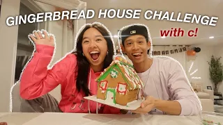 GINGERBREAD HOUSE CHALLENGE | Vlogmas Day 14