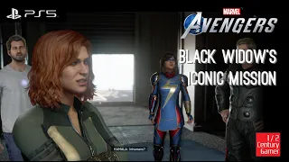 Marvel's Avengers:  Black widows's Iconic Mission full story on PS5