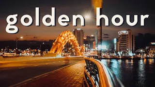 Let's EAT in Da Nang Vietnam | Dinner + Golden Hour River Walk | Dragon Bridge | Winter Walking Tour