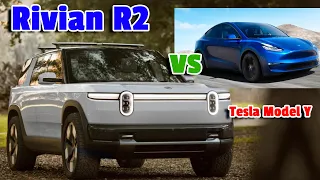 Rivian R2 vs Tesla Model Y: How the two electric SUVs stack up