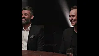▿Oscar Isaac and Tom Hiddleston || i will never stop thinking about this▿