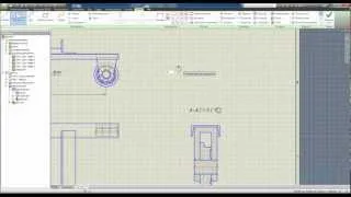 Настройка чертежа и создание обозначений в Inventor