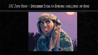 [C&C Zero Hour] Speedrun - Stealth Challenge on Hard mode