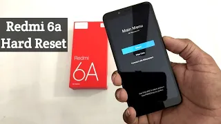 Redmi 6a Hard Reset | Pattern Unlock | Password Remove