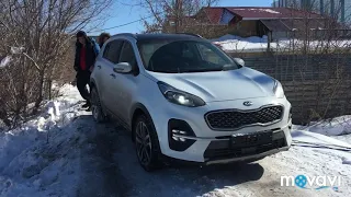 Чуть не перевернули новый Kia Sportage 2020