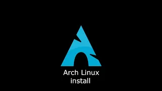 Arch install under 10 Minute?