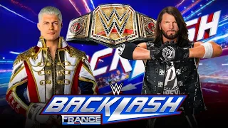 Cody Rhodes Faces AJ Styles for Undisputed Universal Title at Backlash: WWE 2K24