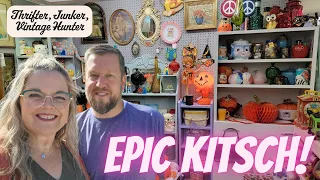EPIC MCM BOOTH! Small Town Antique Shopping | Noblesville, Indiana