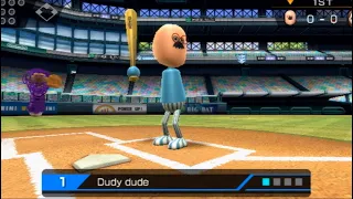 playing wii sports baseball until i lose a game raging and funny moments