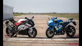 2017 Suzuki GSX-R1000R vs BMW S1000RR Review