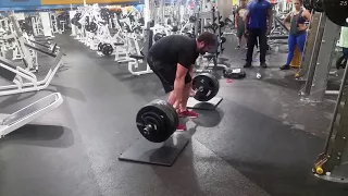 565 Dead Lift Lat's Contracted