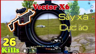 Pubg Mobile - Thử Thách Bắn Combo 2 Cây Vector | Trâu Già Sấy Vector X6 200 Mét Cực Ảo