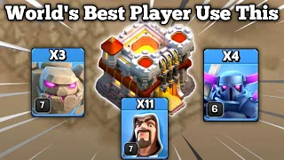 World's Best Player Use This Attack Strategy | Gowipe Attack Strategy TH11 - COC