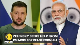 Ukrainian President Zelensky seeks help from PM Modi in peace keeping formula | World News | WION