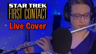 Star Trek: First Contact Theme - Flute Solo - Live Cover