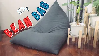 วิธีทำเก้าอี้ Bean Bag เอง ง่ายๆ ที่บ้าน!! : [Easy DIY] How to Make an Amazing Bean Bag Chair ✨