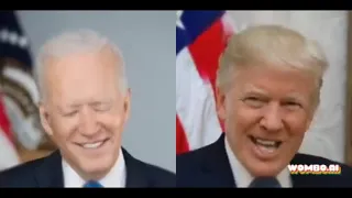 Trump and Biden sing America F*ck ya