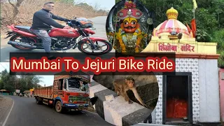 Mumbai To Jejuri Bike Ride | Khandala Lonavala Pune jejuri bike ride | Khandala ghat #bikeride