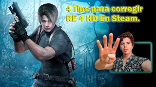4 tips para corregir errores Resident Evil 4 HD version