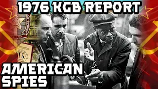 1976 KGB Report On American Spies In Ukraine And Summer Olympics #ussr