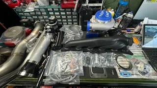 E90 335i GETS A SPEEDTECH SINGLE TURBO KIT! PART 1.