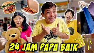 24 JAM PAPA JADI BAIK ! CHIARA XAVIER BORONG SEPUASNYA !! Vlog & Tantangan | CnX Adventurers