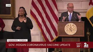 Gov. Hogan issues new guidelines for vaccine distribution