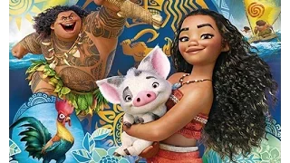 Disney Moana Easter Eggs Hidden in the Movie. Frozen Big Hero 6 Wreck it Ralph Little Mermaid Maui