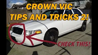 Crown Vic tips and tricks 2
