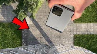 Galaxy S20 Ultra - Drop Test from 50m