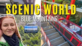 Scenic World Blue Mountains 2023 - World's Steepest Passenger Rail!