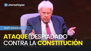 Felipe González dice que “el ataque a la Constitución es despiadado”