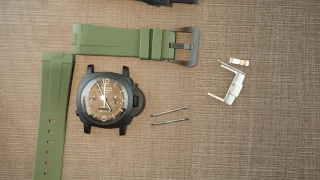 How to Replace the Watch Band on Panerai 1950 Luminor 8 Days PAM 317