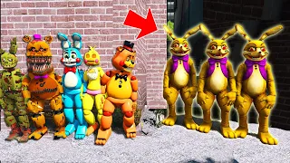 How the ZOMBIE Glitchtraps Stole Toy Chica Animatronics GTA 5 Mods FNAF Multi Pulti #2