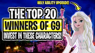 The Top 20 WINNERS of Gear 9 | Best Ability Upgrades and Stats Increases | Disney Sorcerer's Arena