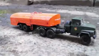 КрАЗ - 260 модель на радиоуправлении RC car homemade в масштабе 1:43