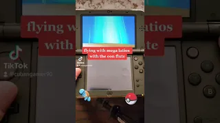 Pokemon Omega Ruby , flying with Latios