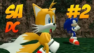 Sonic Adventure 1 - Sonic часть 2 / Tails часть 1 [Dreamcast]