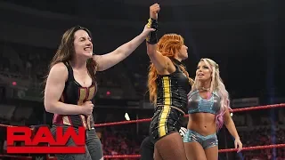 Becky Lynch teams with Nikki Cross & Alexa Bliss: Raw, May 20, 2019