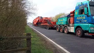 Abnormal Load on A27 Pevensey 20th March 2022