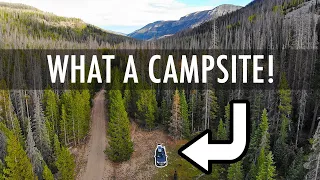 A Day PACKED Full of Adventures (and an Incredible Campsite!) – Vanlife/SUV Camping