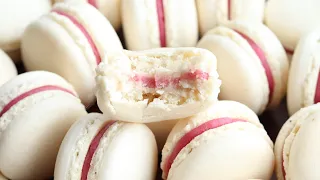 БЕЗ СУШКИ! МАКАРОН на ШВЕЙЦАРСКОЙ МЕРЕНГЕ🍥Swiss meringue MACARON