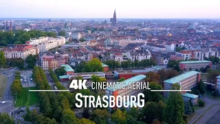 STRASBOURG Drone 4K 🇫🇷 | Straßburg FRANCE Ultra HD